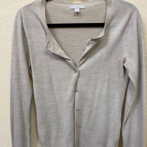 New York & Company Tan Cardigan